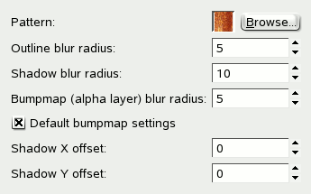 “3D Outline” options