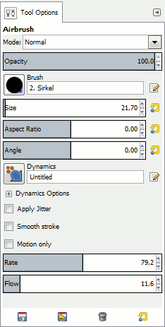 Airbrush options