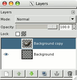 Unstuck layer invisibility